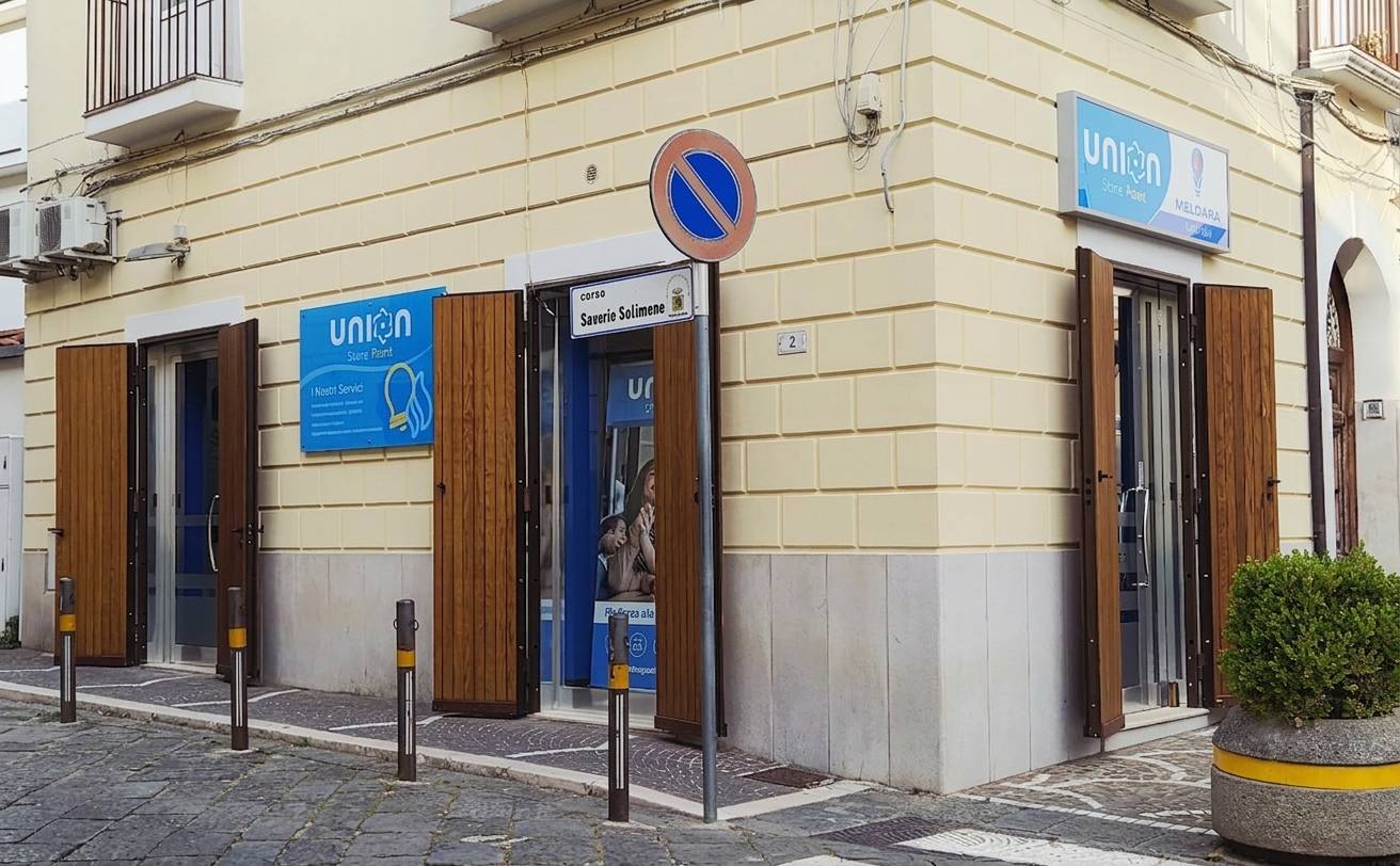 Reception Union Store Point — sede MELDAPA Sparanise