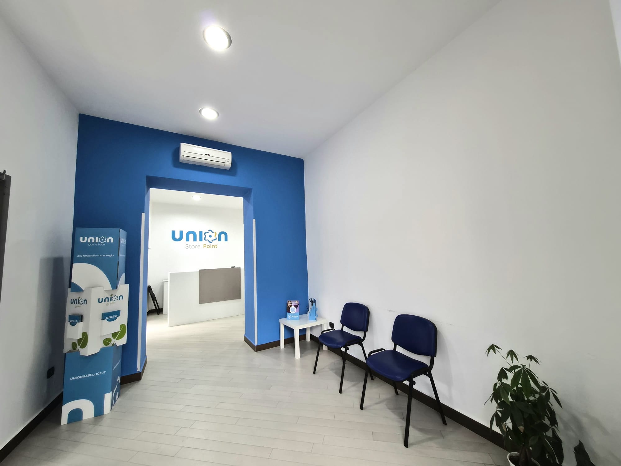 Sala d'attesa della sede MELDAPA Sparanise